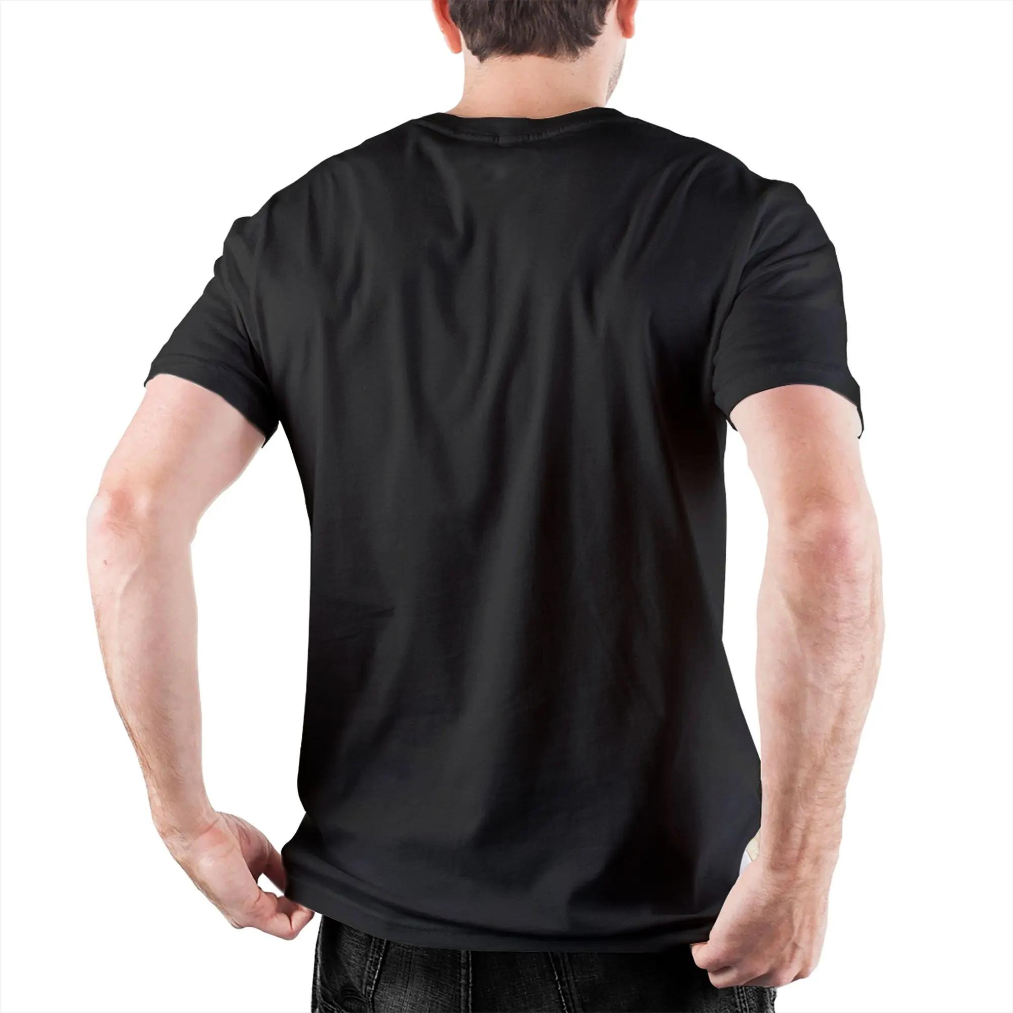 Dora the destroyer T Shirts Men's Cotton Vintage T-Shirts Round Collar Tees Short Sleeve Clothing Gift Idea - Image 3
